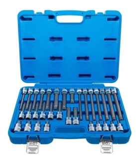 BGS 5183 Zástrčné hlavice RIBE 1/2", rozměry M5-M14, sada 32 dílů
