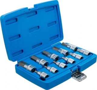 BGS 5053 Zástrčné hlavice Imbus 1/2", palcové 7/32"-3/4", sada 11 dílů