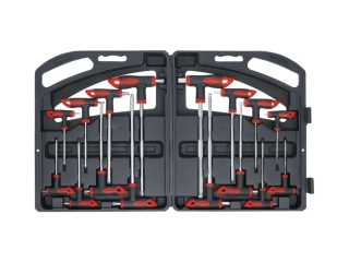 BGS 090 Klíče Imbus H2-H10 a TORX T10-T50, s T-rukojetí, sada 16 dílů