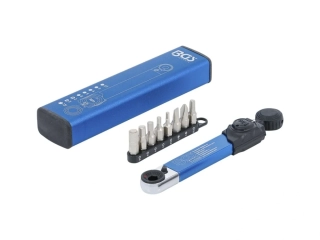 BGS 74295 Momentový klíč 1/4" 2-10 Nm, s bity, sada 9 dílů