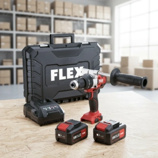 FLEX PD 2G 18.0-EC FS 55 Aku příklepová vrtačka 18V; 2x 5,0Ah - 516.171