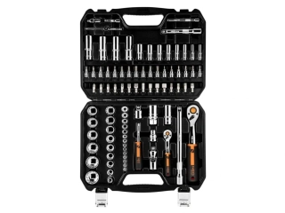 NEO tools 10-060 Gola sada 1/4", 1/2", ráčna 90 zubů, 86ks
