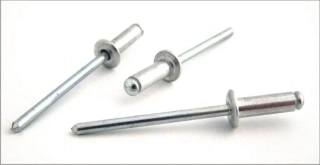 Fasty 101006416 Trhací nýty hliník/ocel 6,4 x 16 mm s plochou hlavou - 50ks