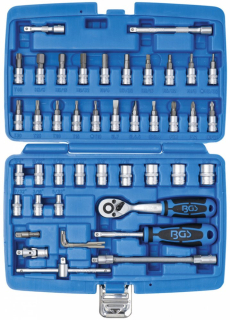 BGS 2141 Palcová Gola sada 1/4", (46ks)