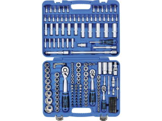 BGS 102292 Gola sada 1/4", 3/8", 1/2" hlavice Super-lock, 192 dílů