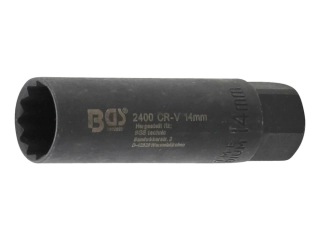 BGS 2400 Hlavice pro zapalovací svíčky 3/8" x 14mm, délka 65mm, extra úzká