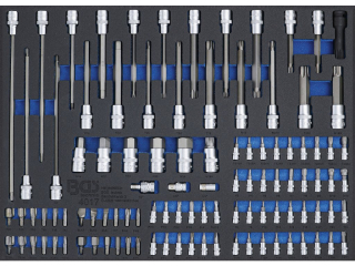 BGS 4017 Modul - hlavice TORX, imbus, XZN, RIBE 101ks
