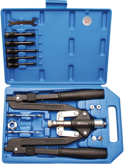 BGS 405 Kleště nýtovací pro trhací (3,2-6,4mm) a maticové (M4-M10) nýty