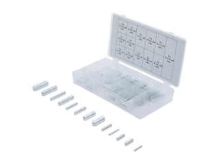 BGS 8141 Strojní těsná pera (klínky), velikosti 3×3×20 až 12×8×40 mm, sada 60 ks
