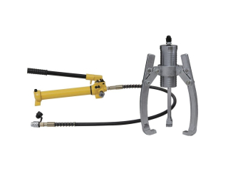 Genborx HHL-50F Dvou nebo tříramenný hydraulický stahovák, síla 50 t, s ruční pumpou