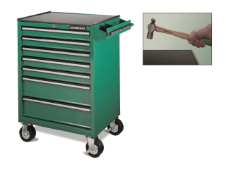 JONNESWAY C-7DW1 Dílenský vozík nevybavený, s postranním úchytem, 7 zásuvek