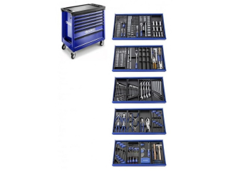 Tona Expert E220333T Sada nářadí 351ks vybavený montážní vozík