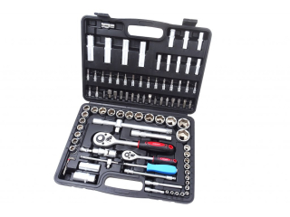 GEKO G10150 Gola sada 1/4" a 1/2", pro hobby využití, 94 kusů