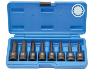 GENBORX JBTK408-M Sada kovaných prodloužených hlavic XZN 1/2”, velikosti M5-M18
