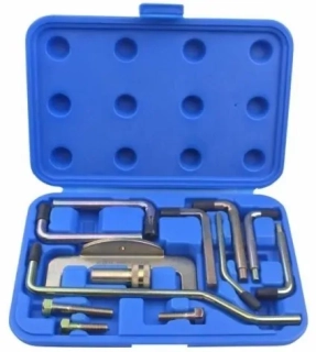 QUATROS QS10381 Aretační přípravky na rozvody motorů, univerzální, diesel, sada 13 kusů