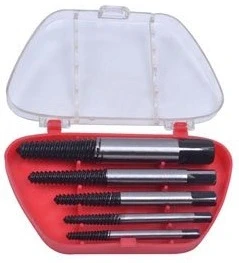 QUATROS QS14226 Vytahováky poškozených šroubů 3-18 mm, hobby využití, sada 5 kusů
