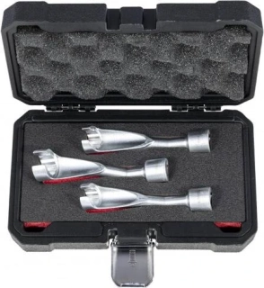 QUATROS QS20802 Sada klíčů na matice vstřikovacího vedení, 1/2" 12-hranné, 14-19 mm, 3 ks