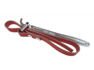 QUATROS QS60611 Klíč na olejové filtry s pásem nastavitelný do 220 mm