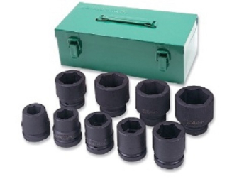 JONNESWAY S03A8309S Sada nástrčných hlavic 1", úderových, 24-50 mm, 9 kusů