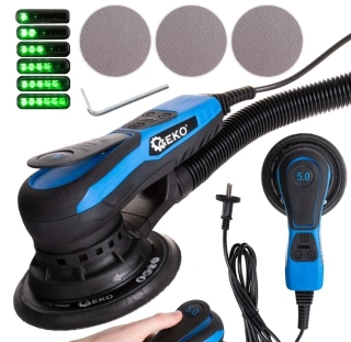 GEKO G80811 Oscilační excentrická bruska, 150 mm, brushless motor
