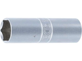 BGS 2425 Nástrčná hlavice 1/2" šestihran 16 mm na zapalovací svíčky, extra tenká