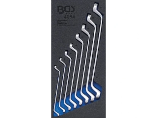 BGS 4084 Oboustranné očkové klíče 6 ÷ 22 mm. Sada 8 dílů