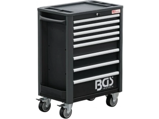BGS 4111 Dílenský montážní vozík, 8 zásuvek. Prázdný