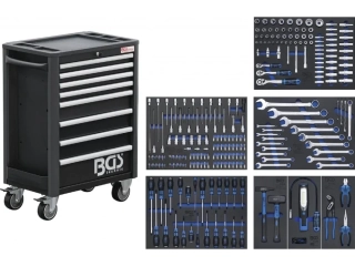 BGS 4113 Dílenský montážní vozík Profi Standard. 8 zásuvek s vybavením 234 díl