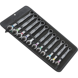 WERA 020013 Očkoplochý ráčnový klíč 8 ÷ 19 mm 6000 Joker 11 Set 1 (Sada 11 dílů)