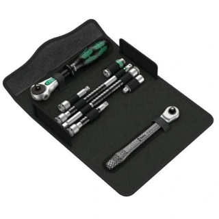 Wera 135949 Sada ráčen Zyklop MS1 Metal/Speed a prodloužení Zyklop 1/4" (8 ks)