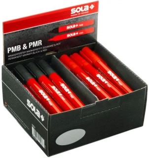 SOLA PMBR SET permanentní značkovač sada - 20x černá + 20x červená