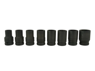 GEKO G10074 Hlavice nástrčné úderové 1", 19-41 mm, sada 8 ks