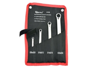 GEKO G11149 Klíče TORX, E6-E24, v textilním pouzdře, sada 4 ks