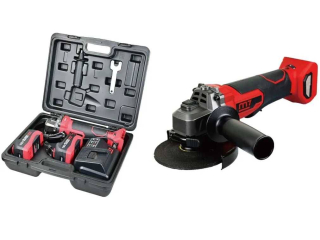 M7 DG-501A aku úhlová bruska 125mm, 18V/2x 5,0Ah + kufr