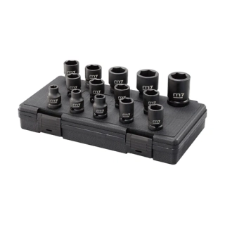 M7 MB-44014M sada hlavic 14ks, 1/2" (10-27mm)