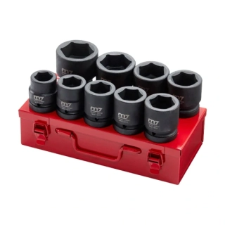 M7 MB-81009M Sada 9ks tvrzených hlavic 1"