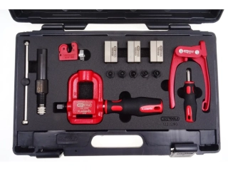 KS TOOLS 122.1290 profesionální pertlovací sada pro úpravu konců brzdových trubek