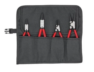 KNIPEX 00 19 56 V01 Kleště na vnitřní a vnější pojistné kroužky (ségrovky), sada 4 ks