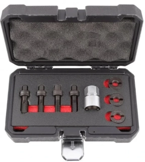 QUATROS QS14940 Sada pro opravu závitů šroubů kol a matic, M12 a M14, 8 ks