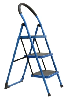 GEKO G02436 Schůdky skládací, třístupňové, výška 77 cm