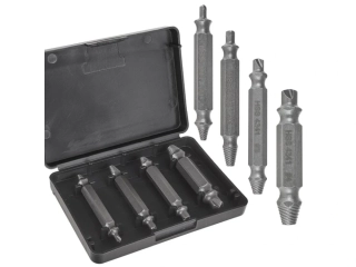 KELTIN K00092 Vytahováky zalomených šroubů s poškozenou hlavou, oboustranné, 2,5-6 mm, 4 ks