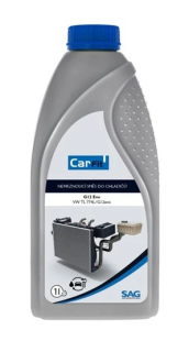 CARFIT 1009531045 Chladicí kapalina - nemrznoucí směs G12 Evo, červená, 1l