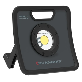 Scangrip NOVA 6 C+R Dílenská svítilna LED, nabíjecí, až 6000 lm, 3200 mAh
