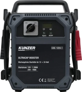 Kunzer UltraCap Booster 12/24V 1200/700A startovací zařízení