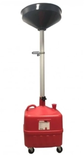 ENERGY NE00785 Olejová jímka pojízdná, objem 35 litrů, nastavitelná výška 69-165 cm