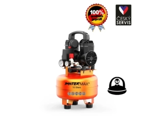PANTERMAX®AirFlow® 10 SILENT tichý bezolejový kompresor 0,9kW, 10l, 230V