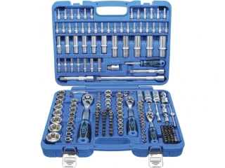 BGS 2292 Gola sada 1/4", 3/8", 1/2" hlavice Super-lock, 192 dílů
