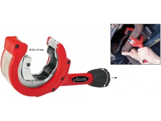 VIGOR V3309 Ráčnová řezačka trubek výfuků, průměr 32–67 mm