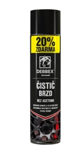 DEN BRAVEN Čistič brzd bez acetonu 500ml + 20% ZDARMA (DEBBEX)