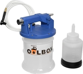 OLBOX OB-702A Pneumatická sada pro výměnu brzdové kapaliny, objem 2 l